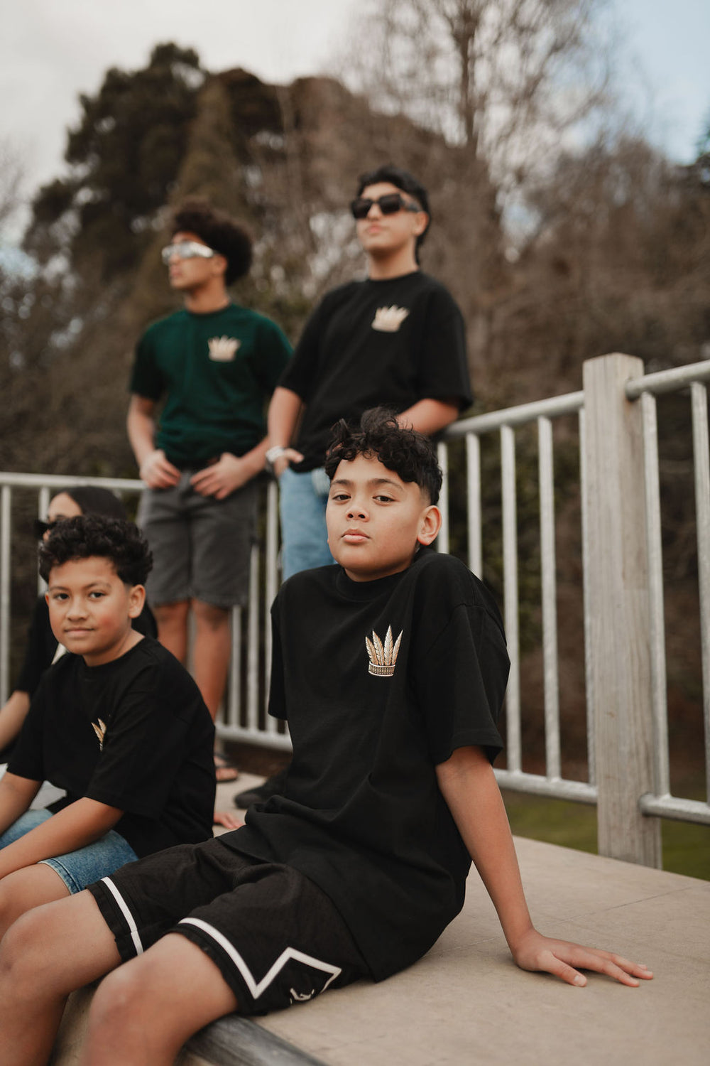 Mana Mode worn by the whānau